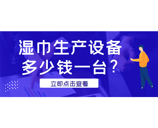 濕巾生產(chǎn)設備多少錢一臺？廠家發(fā)貨免費試機！