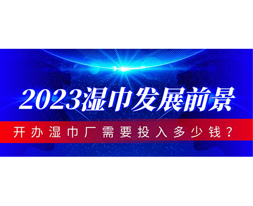 2023濕巾發(fā)展前景，開辦濕巾廠需要投入多少錢
