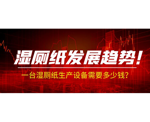 濕廁紙發(fā)展趨勢(shì)！一臺(tái)濕廁紙生產(chǎn)設(shè)備需要多少錢？