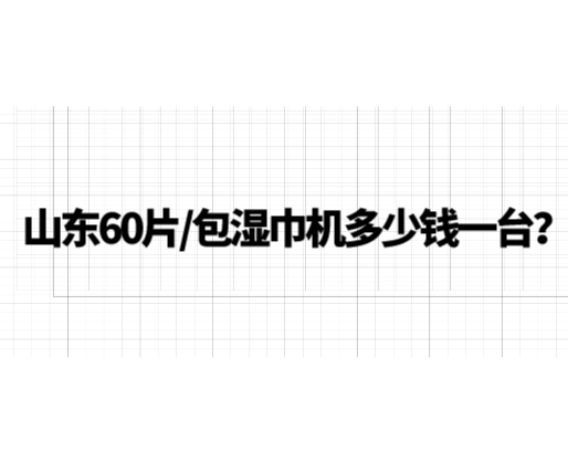 山東60片/包濕巾機(jī)多少錢(qián)一臺(tái)？